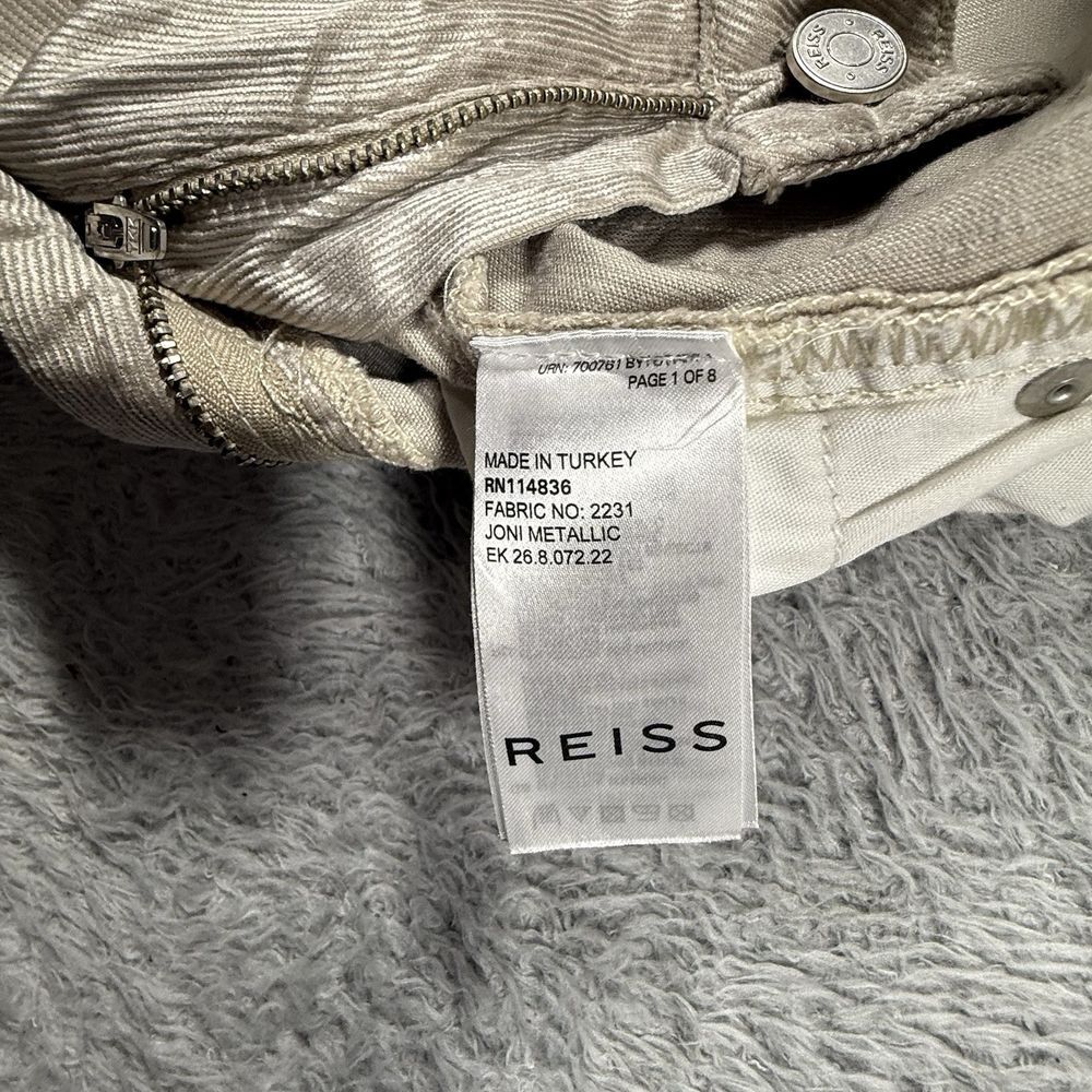 Reiss Metallic Silver Skinny Trousers - Picture 11 of 14